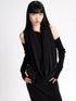 Silk Scarf Dress black